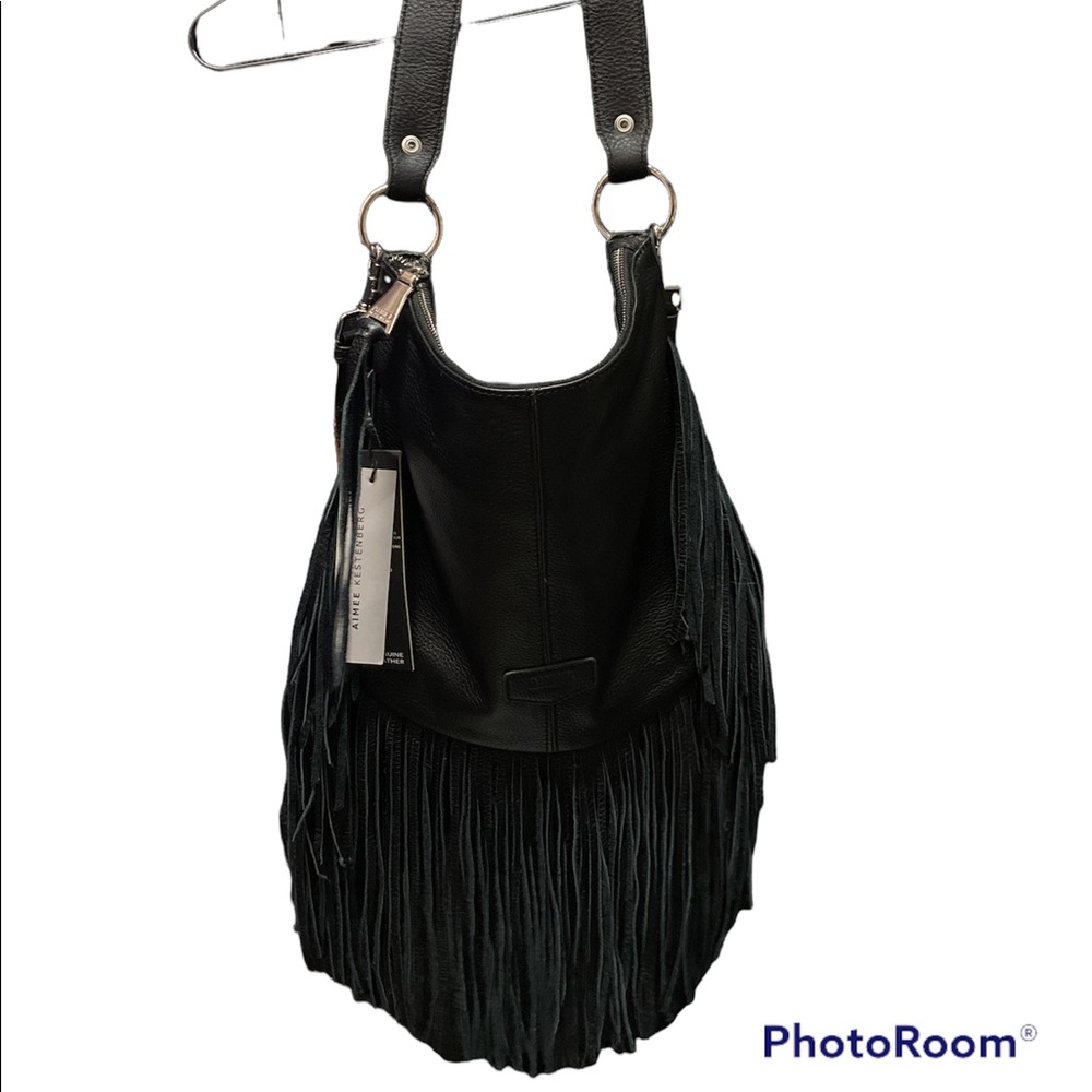 Aimee Kestenberg Beach Babe Fringe Hobo Bag
